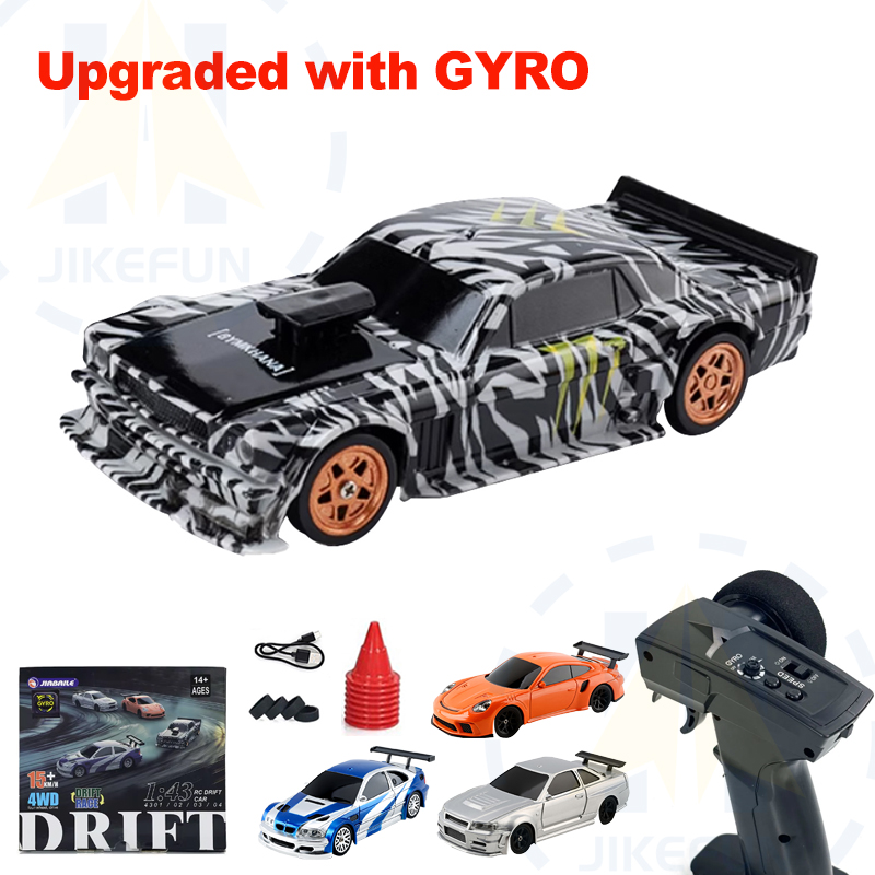 Rc Drift Car Kit - Gyro 1/43 RC Mobil Drifting Balap