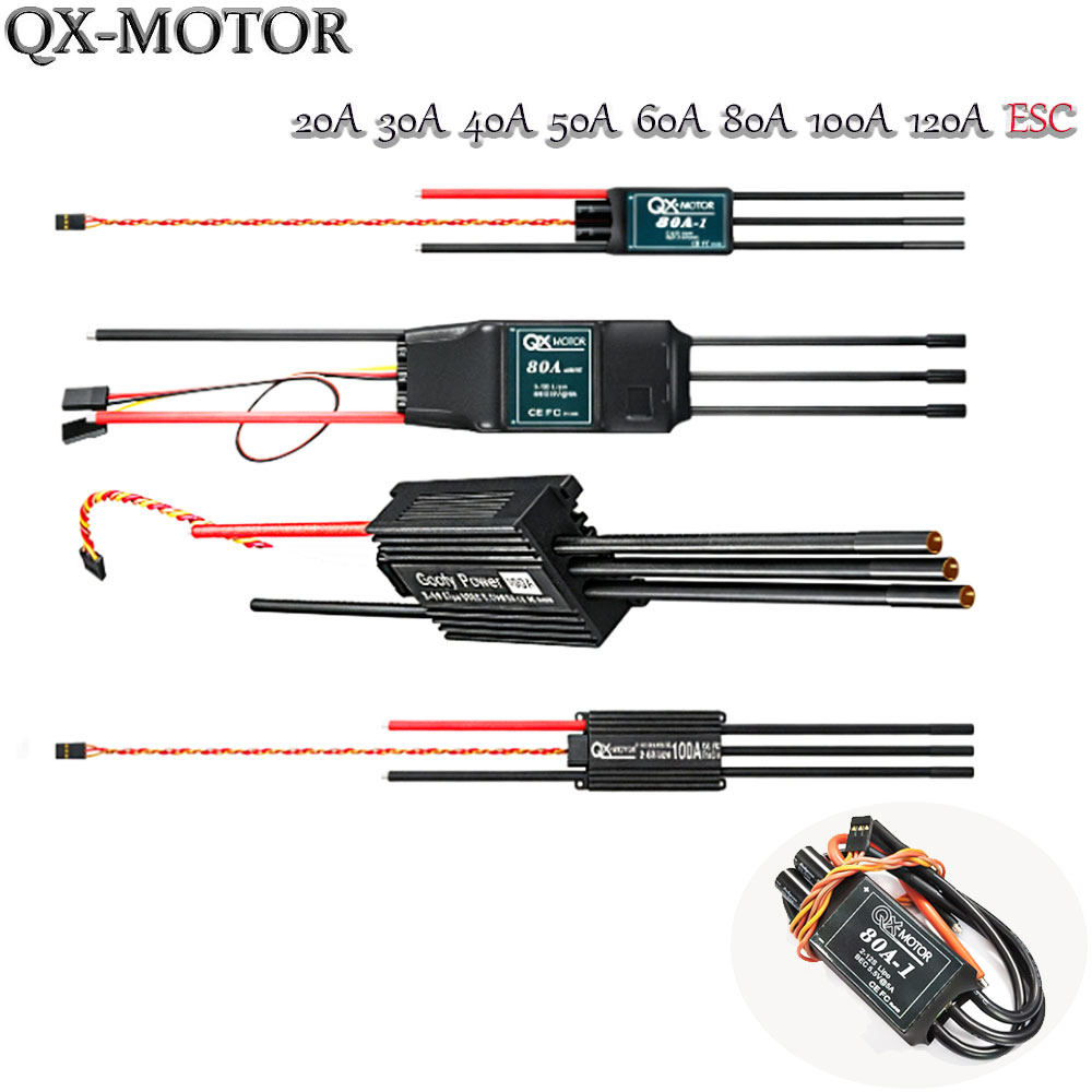 Drone Rcs - Pengontrol Kecepatan ESC Tanpa Sikat 20A-120A