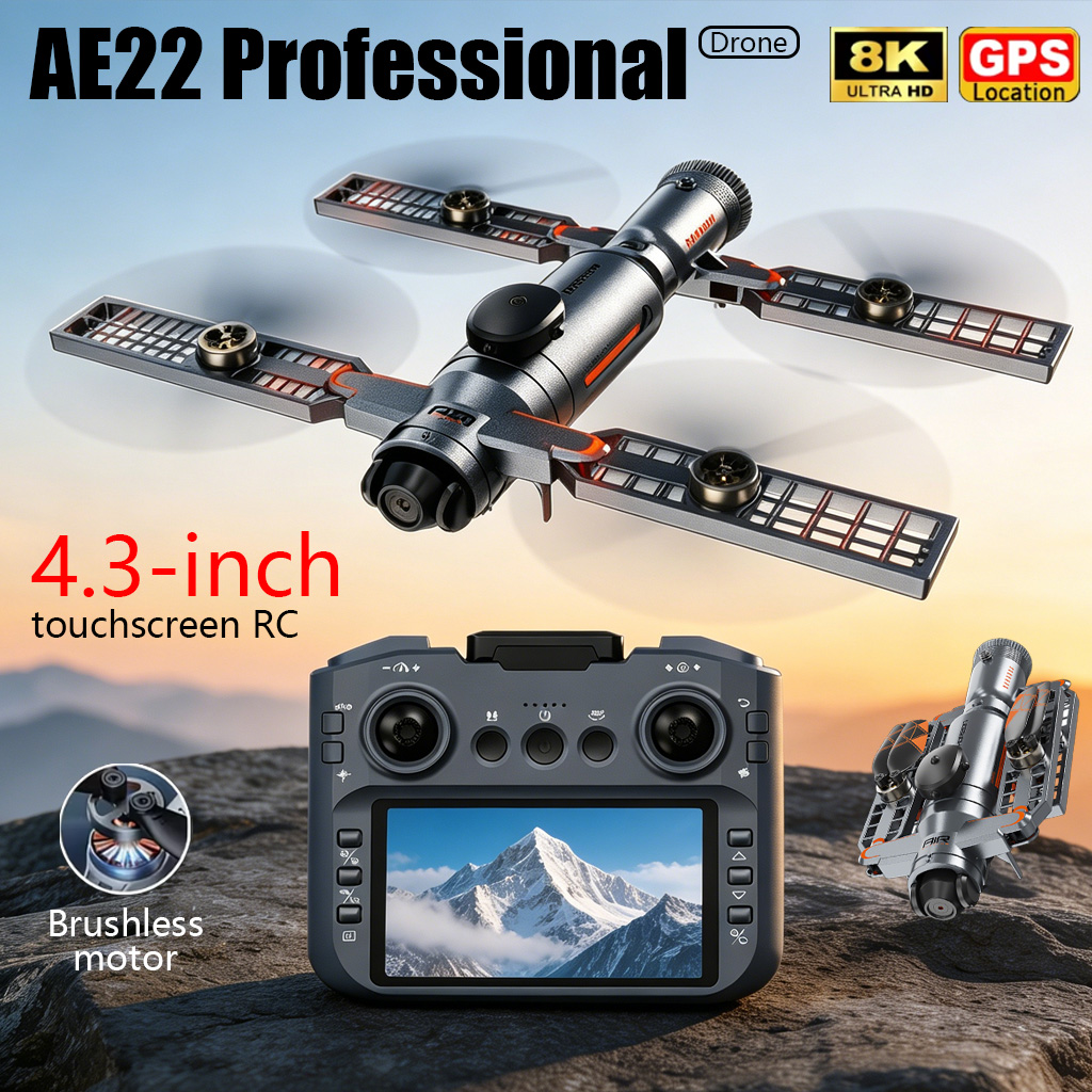Drone Rc Ufo - Drone Lipat AE22 PRO MAX yang