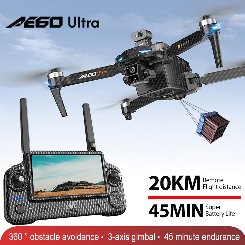Drone Rc Cable - Drone Profesional AE60 GPS Kamera 8K