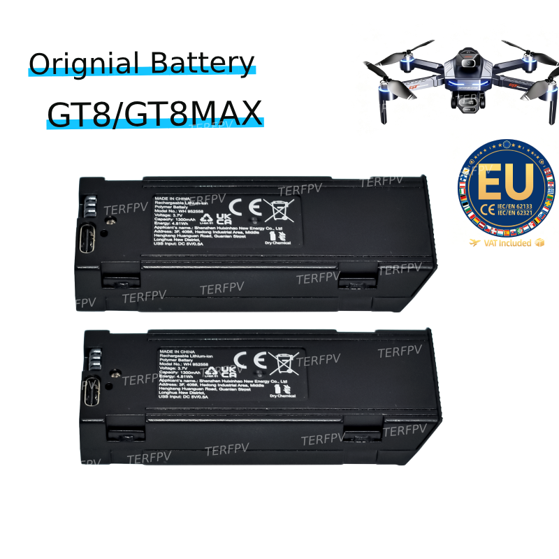 Drone Gt8 Rc - Baterai Drone GT8 Asli Untuk Quadcopter