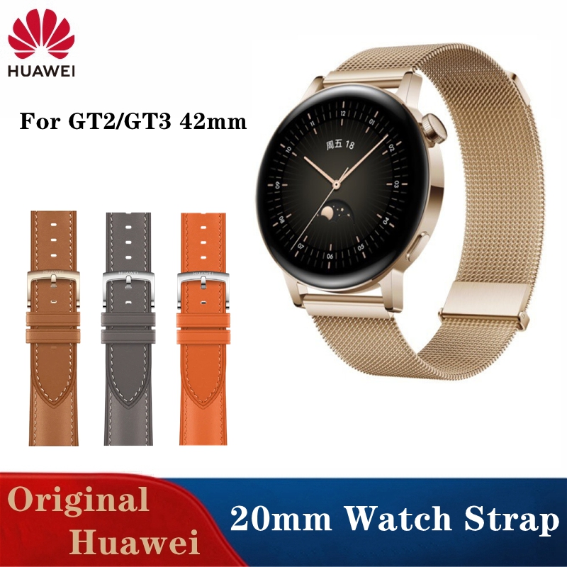 Drone Gt3 Rc - Tali jam tangan kulit untuk Huawei