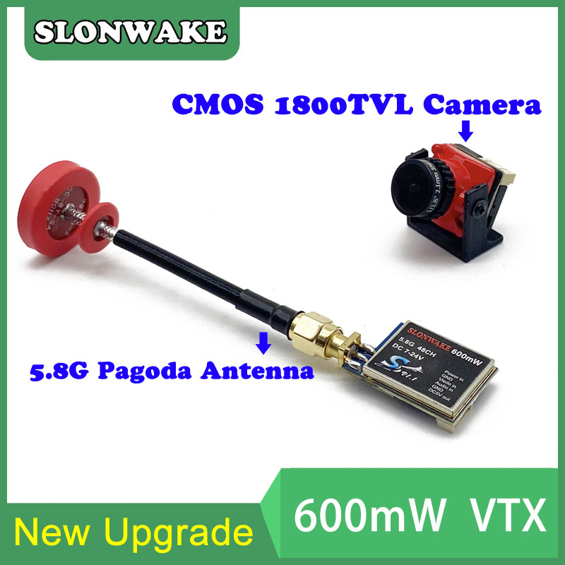 5.8G 48CH 600MW VTX-CAM FPV Pe - Drone Rc Airplane ulasan dan harga