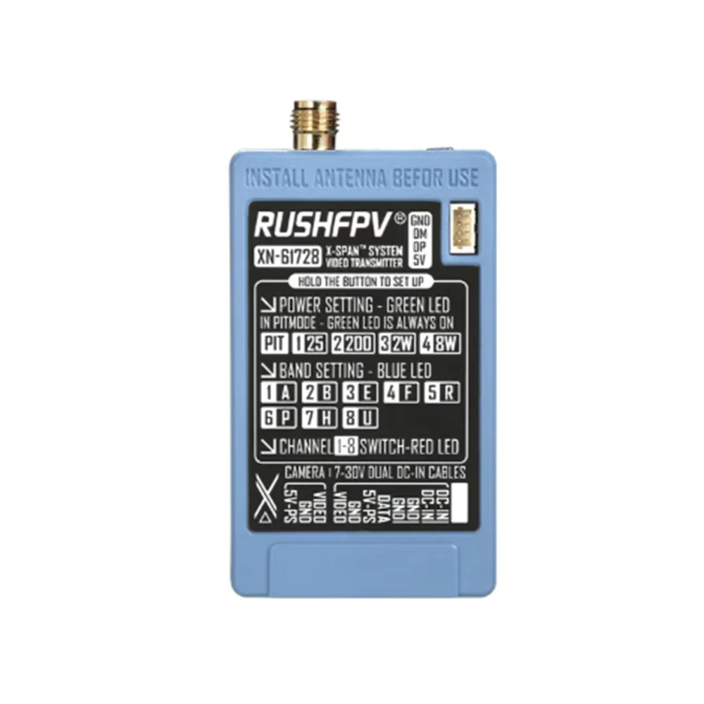 RUSHFPV 6.1‑7.2G 8W X61728 VTX - Drone Rc Remote Control ulasan dan harga