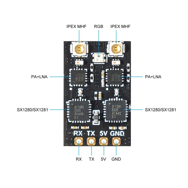 Penerima BETAFPV ELRS 915MHz U - Drone Rcs ulasan dan harga