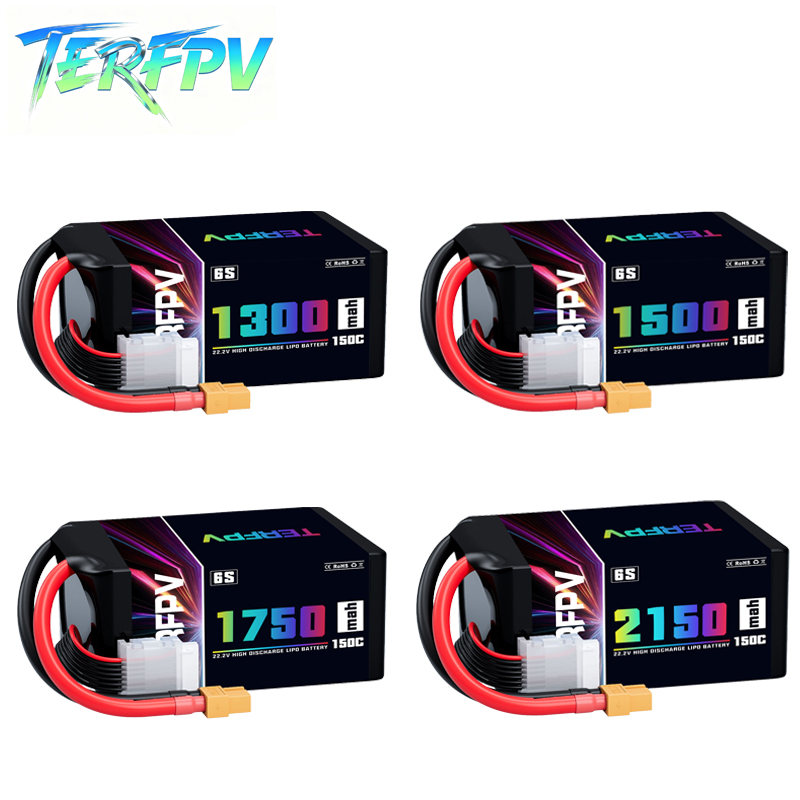 Baterai Lipo TERFPV 6S 22.2V 1 - Drone Lipo Battery ulasan dan harga