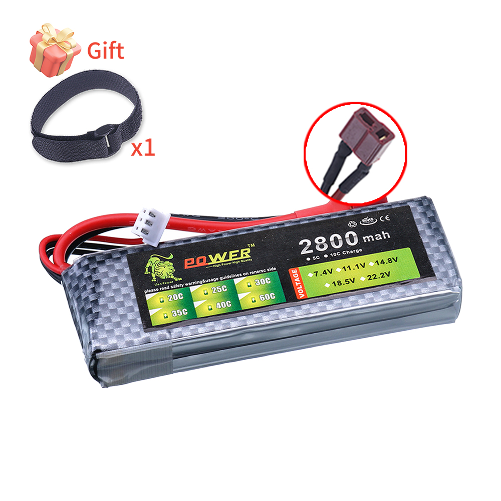 Baterai RC 2S Lipo 7.4V 2800mA - Drone Lipo Battery ulasan dan harga
