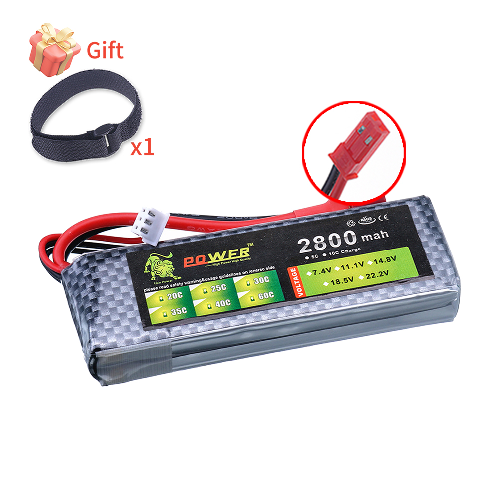 Baterai RC 2S Lipo 7.4V 2800mA - Drone Lipo Battery ulasan dan harga