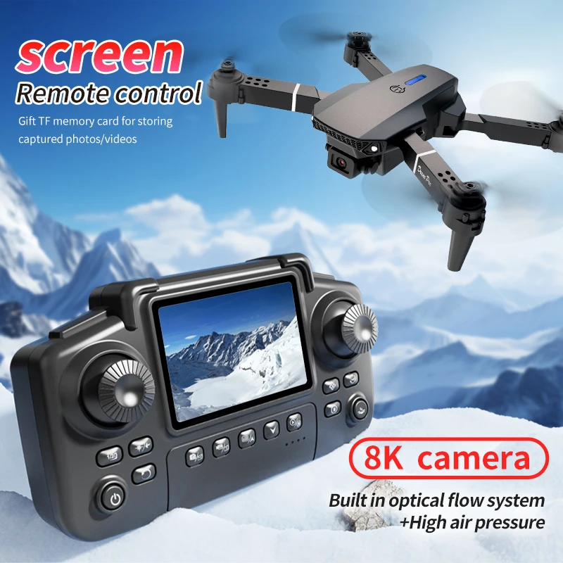 Drone E88 PRO Profesional deng - Drone Rc Cable ulasan dan harga