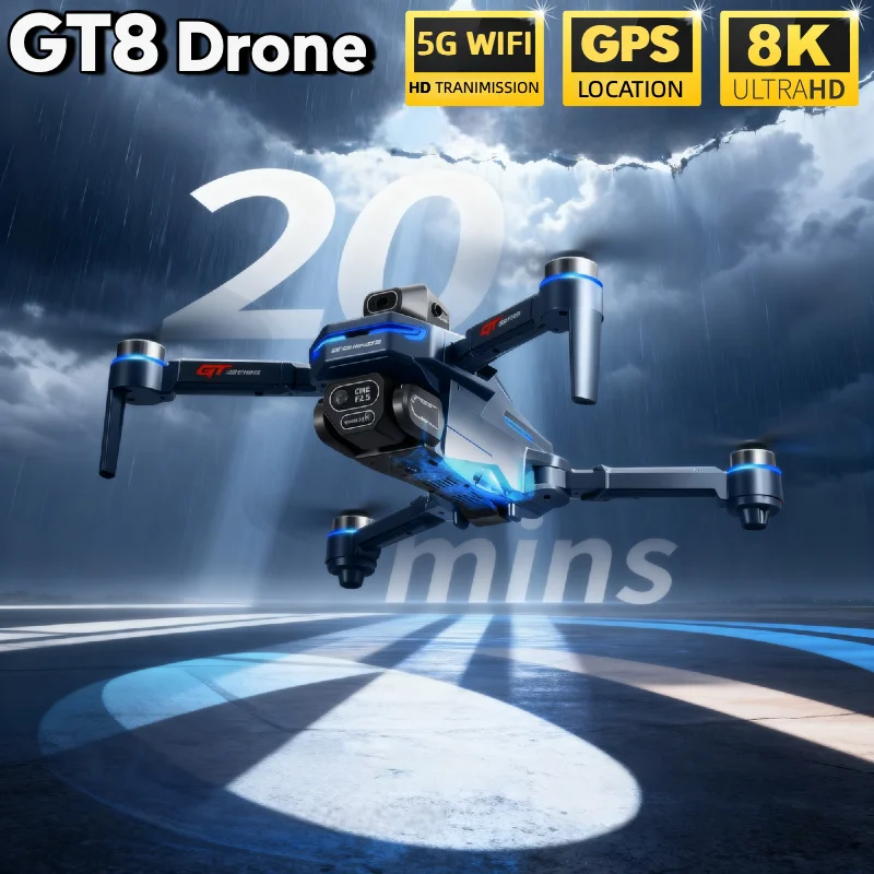 HOT Untuk Drone LSRC GT8 4K Pr - Drone Gt8 Rc ulasan dan harga