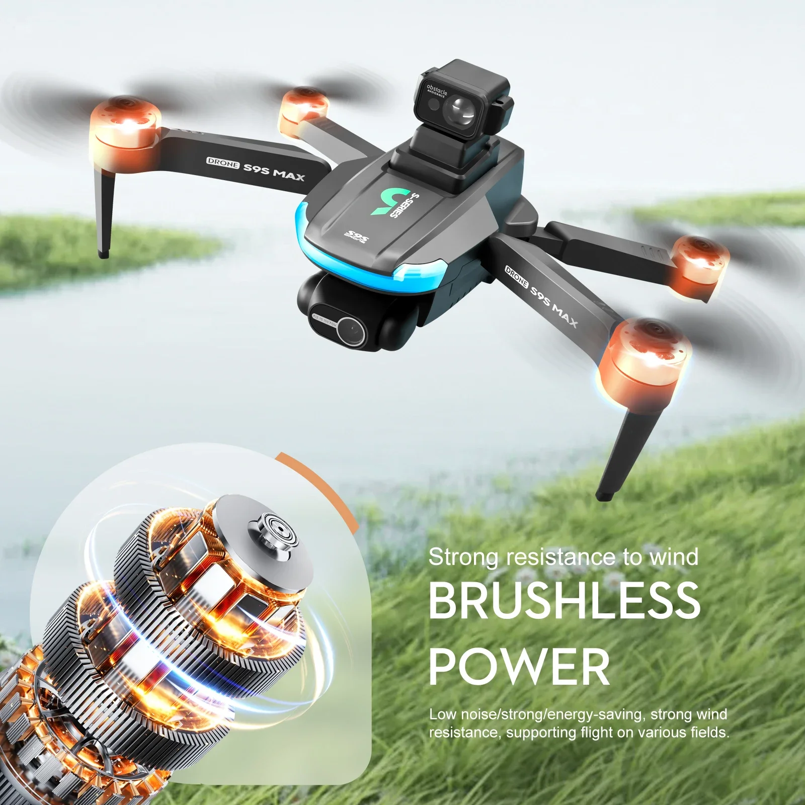 Drone MINI S9S MAX Baru 4K 2 S - Drone Rc Ufo ulasan dan harga