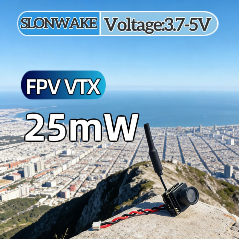 SLONWAKE FPV 25mW Simulasi Day - Drone Rc Airplane ulasan dan harga