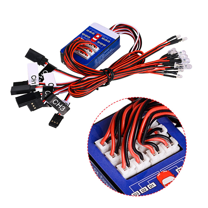 Kit Sistem Lampu LED Mobil RC  - Rc Drift Car Kit ulasan dan harga