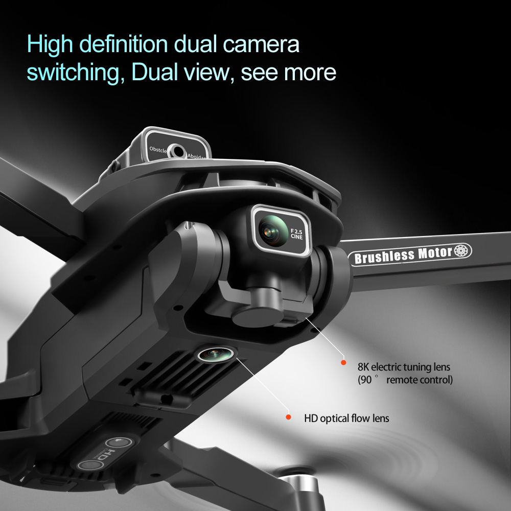 V168 PRO Max GPS Drone 8K Prof - Drone Rc Cable ulasan dan harga