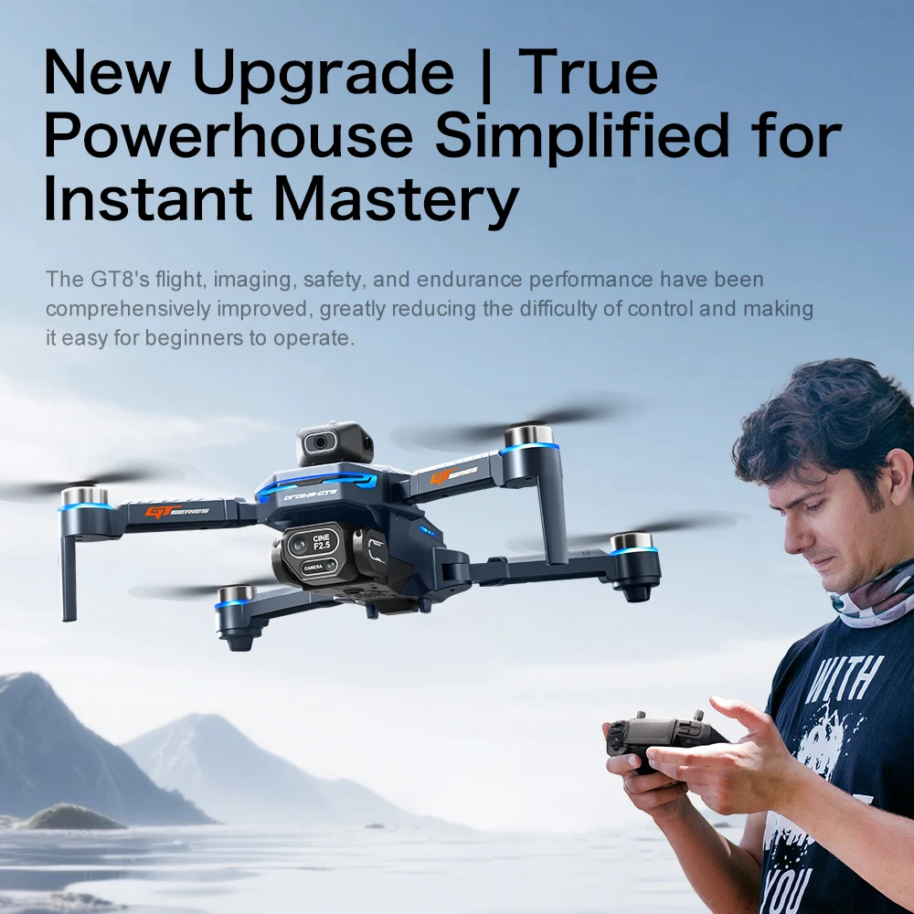 Drone Lenovo GT8 Kamera 8k den - Drone Gt8 Rc ulasan dan harga
