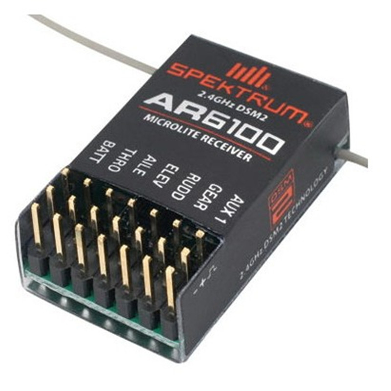 AR6100 DSM2 6CH 2.4GHz Penerim - Drone Rcs ulasan dan harga
