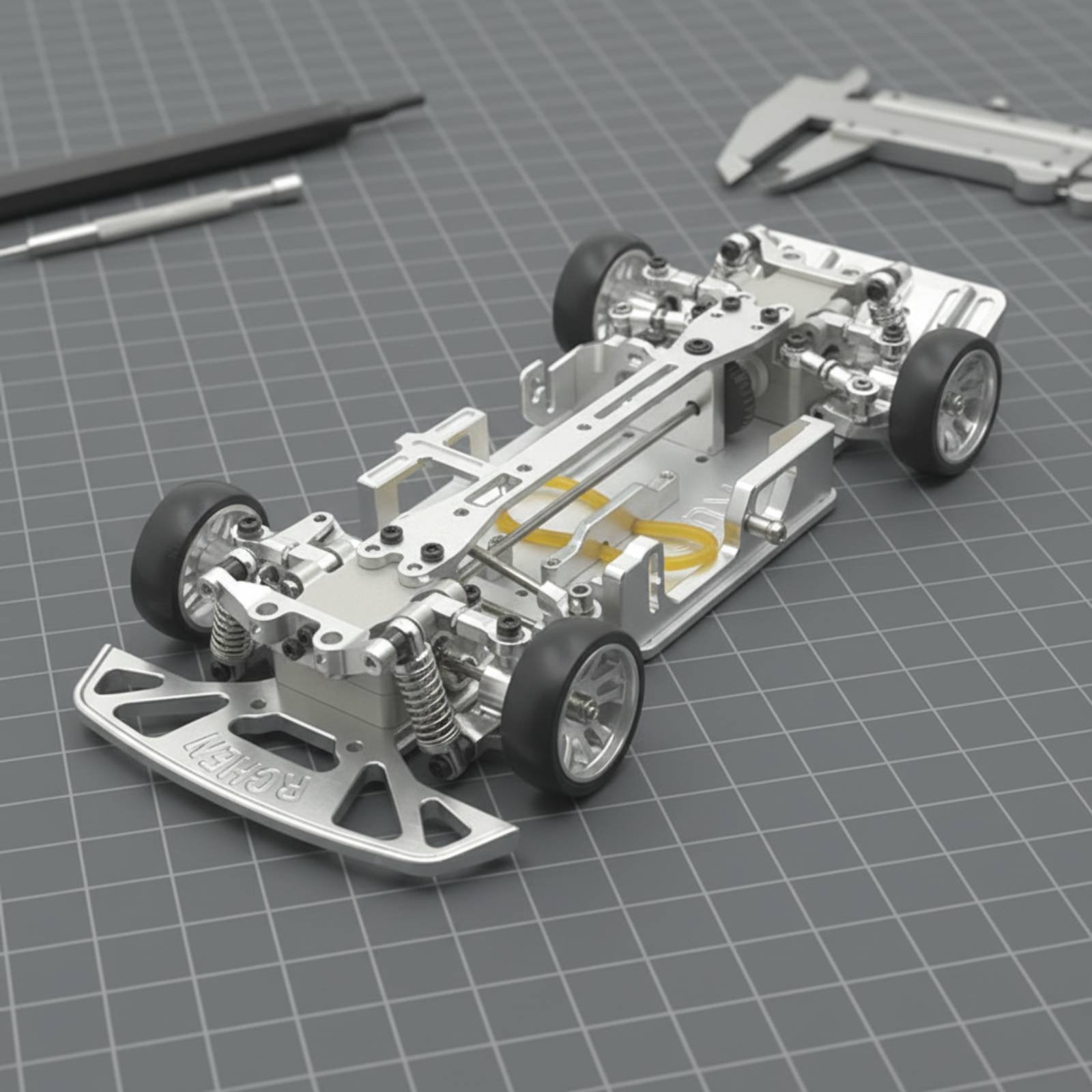 Sasis Mobil RC Skala 1/28, Whe - Rc Drift Car Kit ulasan dan harga