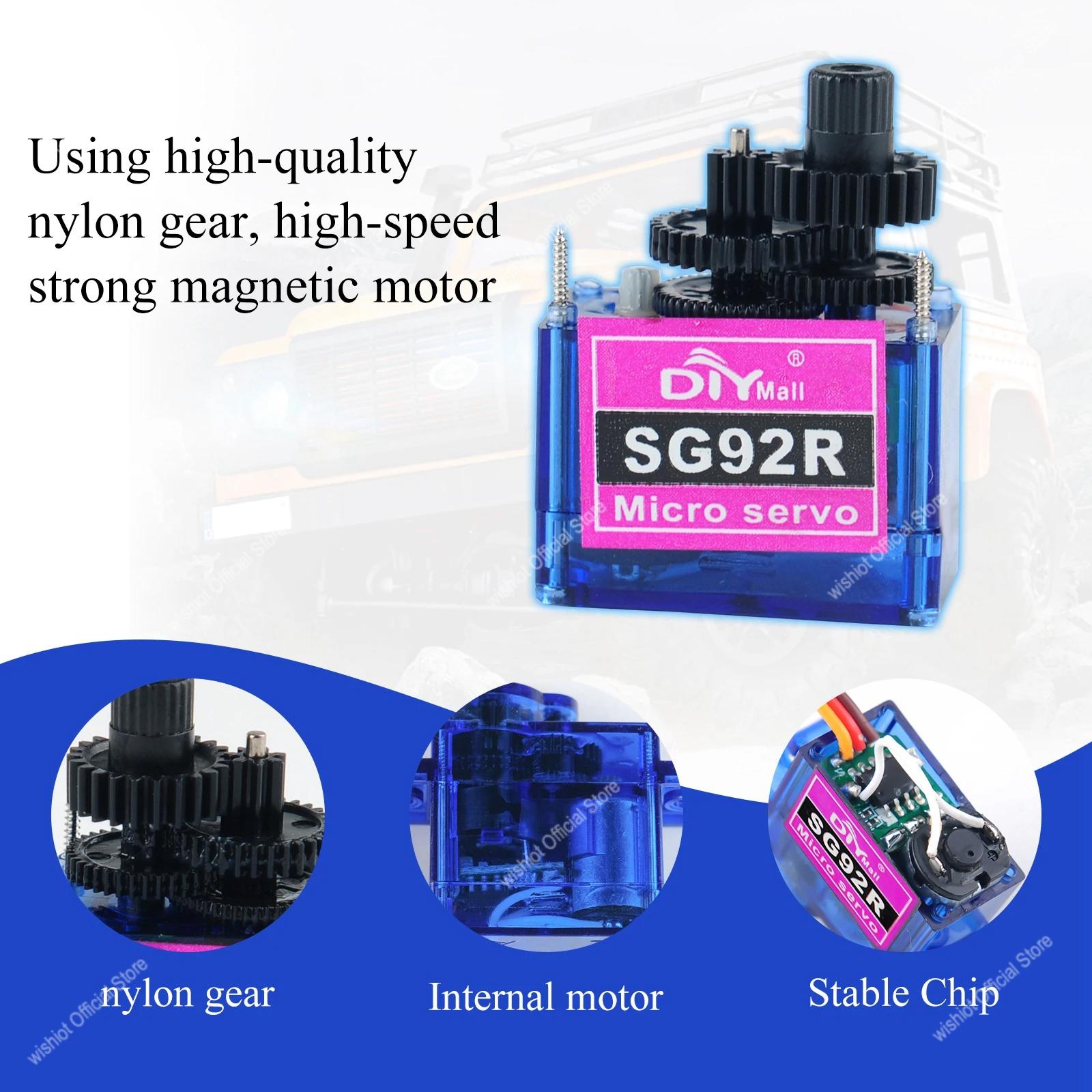 SG92R Motor Servo mikro 4.8-6V - Drone Rcs ulasan dan harga