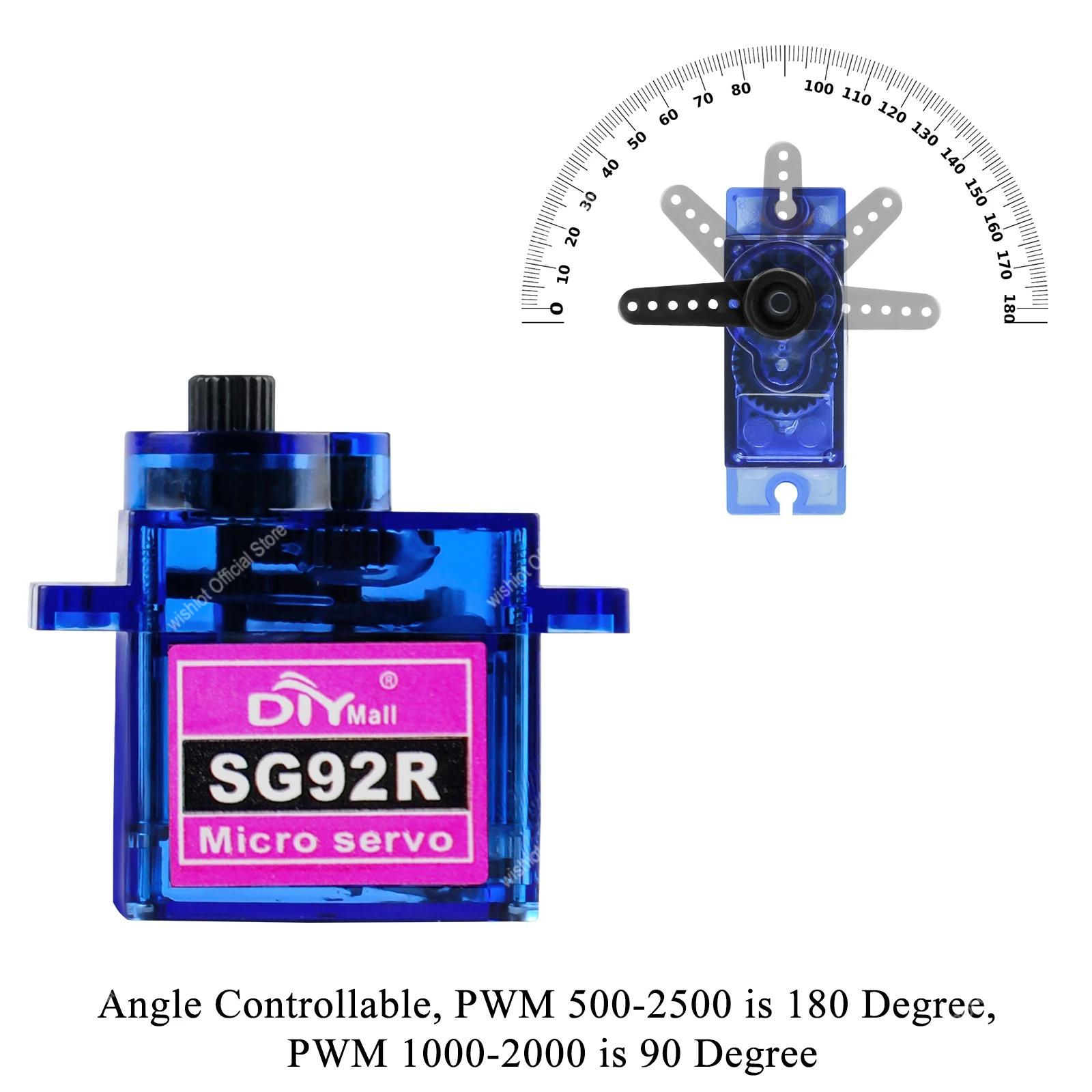 SG92R Motor Servo mikro 4.8-6V - Drone Rcs ulasan dan harga