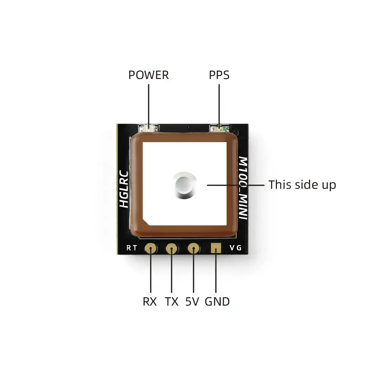 HGLRC M100 Modul GPS MINI M10  - Drone Rc Ufo ulasan dan harga