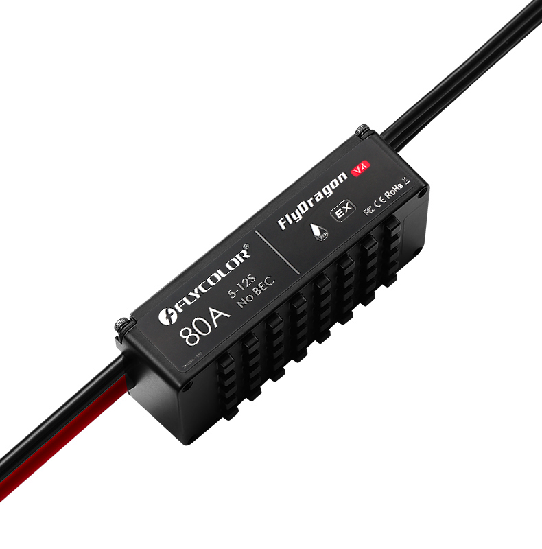 Flycolor FlyDragon 80A V4 ESC  - Drone Rc V4 ulasan dan harga